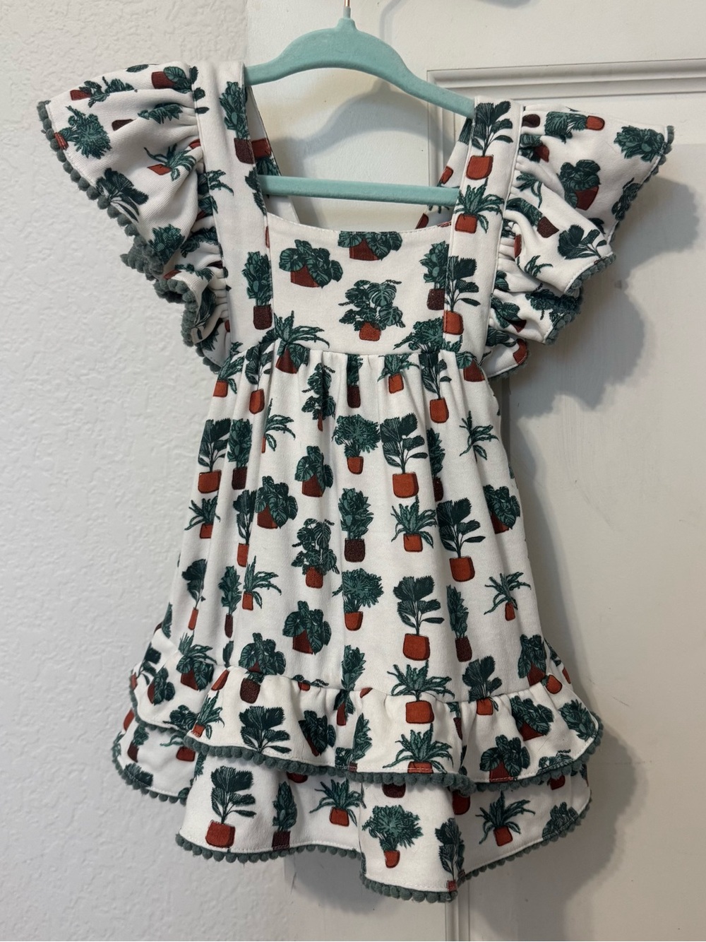 KQ Houseplants Dress (6-12)